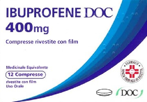 IBUPROFENE DOC*12CPR RIV 400MG
