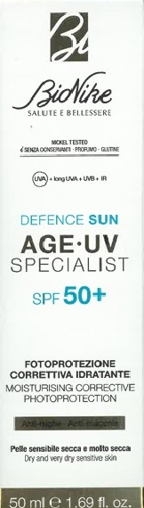 DEFENCE SUN AGE UV SPEC50+ IDR
