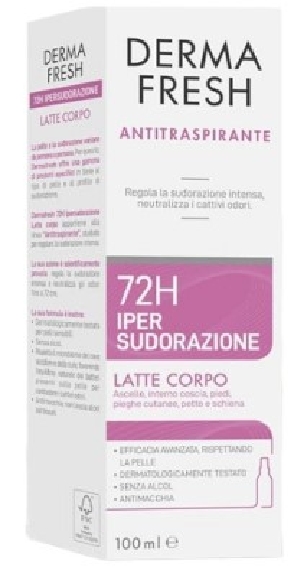 DERMAFRESH 72H IPERSUD LATTE