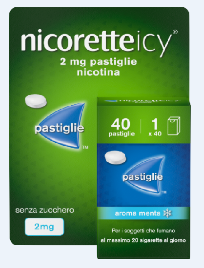 NICORETTEICY*40PAST 2MG