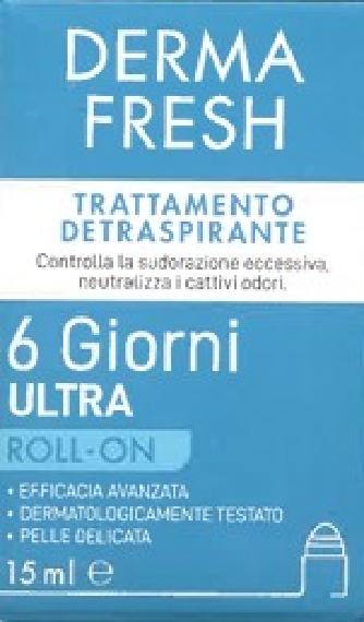 DERMAFRESH 6 GIORNI ROLL ON
