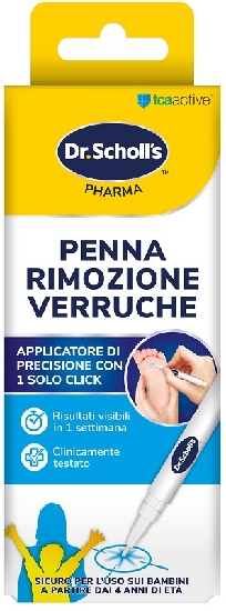 SCHOLL PENNA RIMOZIONE VERRUCH