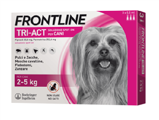 FRONTLINE TRI-ACT*3PIP 2-5KG