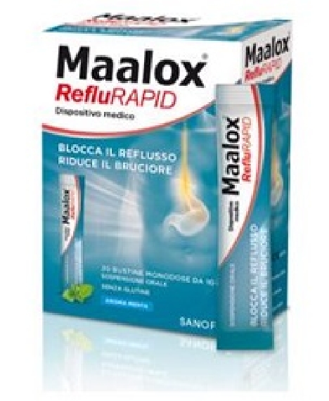 MAALOX REFLURAPID 20BUST